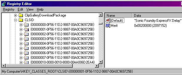 Finding A BHO With The Registry Editor